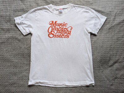 MOS Music Omotenashi Sisters Shirt Adult Small White Japanese JPop J Pop