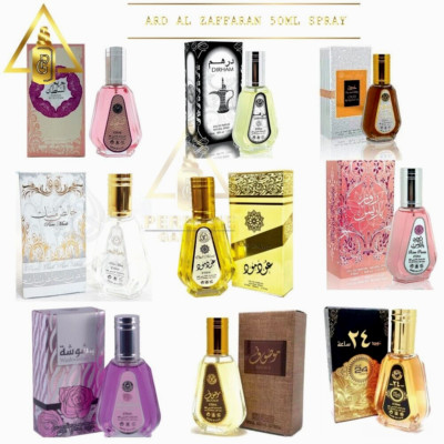Ard Al Zaafaran Perfumes Oriental Arabian Perfume Sprays 50ml(Buy 3 Get 1 Free)