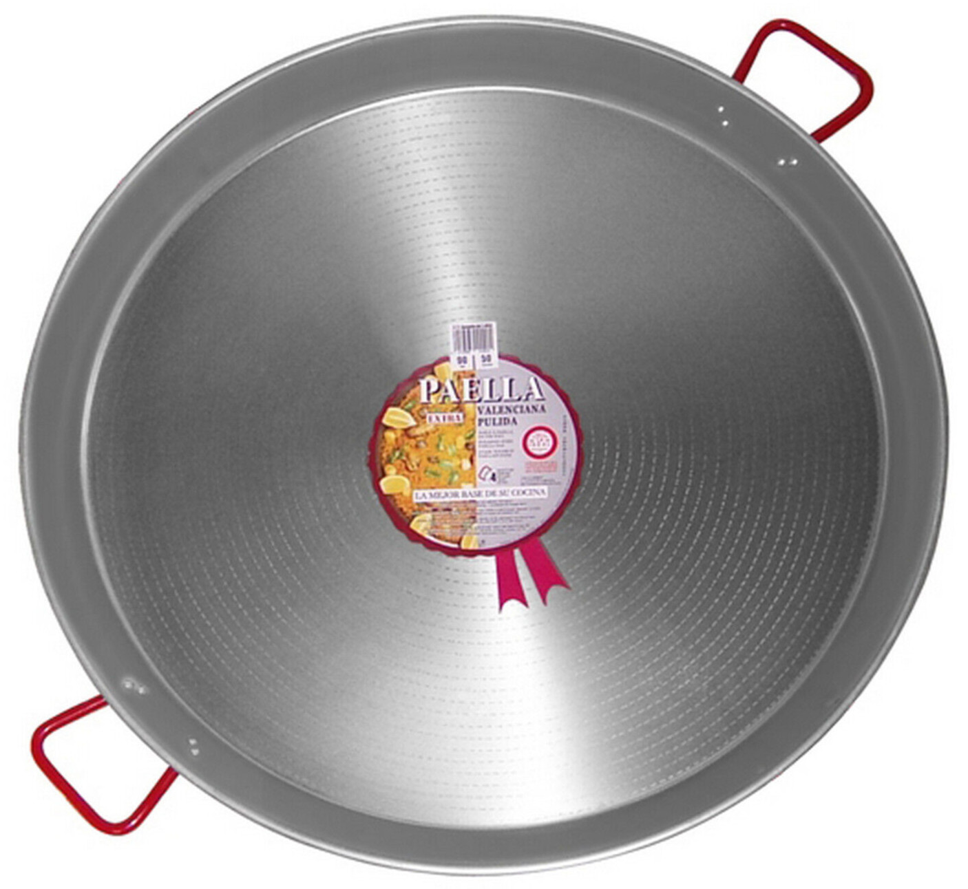Sartén Paella 70Cm, Acero Al Carbono Pulido Para Hogar + Uso Profesional + Catering