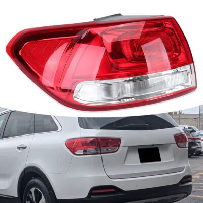 Driver Side Halogen Outer Tail Light Assembly For 2016-2018 KIA Sorento