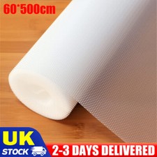 60cm x 500cm Flexible Drawer Liner Transparent Waterproof Drawer Shelf Liner Mat