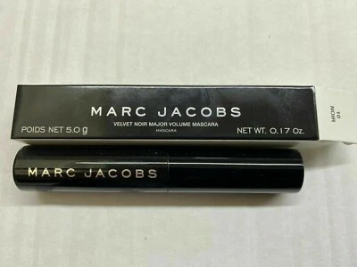 MARC JACOBS Velvet Noir Major Volume Mascara (Negro) 5g - Tamaño de viaje NUEVA CAJA