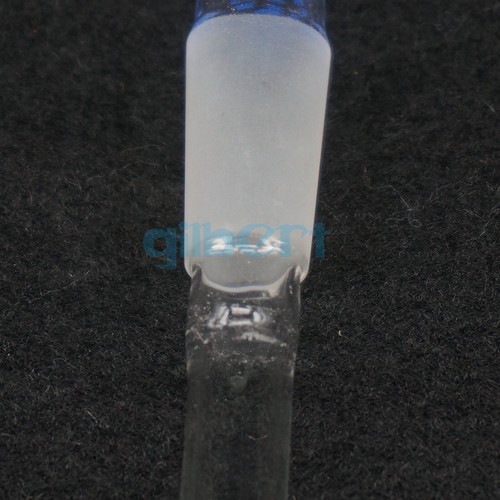 14/23 Junta borosilicato vidrio termómetro adaptador inferior longitud del tubo 100mm laboratorio - Imagen 3 de 5