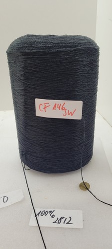 Wolle Garn Stricken&Handstricken|Chenille Kone PA schwarz 1,8kg 16000m cf146 - Bild 7 von 7