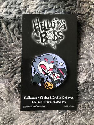 Helluva Boss Stolas & Little Octavia Halloween 2021 Limited Edition Emaille Pin