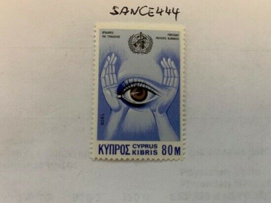 Cyprus Blindness 1976 mnh