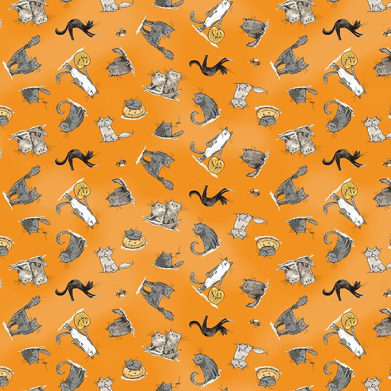 Mr. Bones Quilt Kit with Fabric and Pattern for Quilt Top & Binding