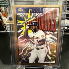 2023 Topps Finest Flashbacks - Finest Phenoms #40 Yordan Alvarez