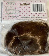 Syndee's Heirloom Crafts 52052 Brown 10 1/2 - 11 1/2 Doll Hair New Parts