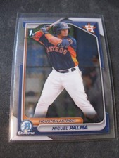 MIGUEL PALMA 2024 1st Bowman Chrome Prospects #BCP-166 HOUSTON ASTROS Mint