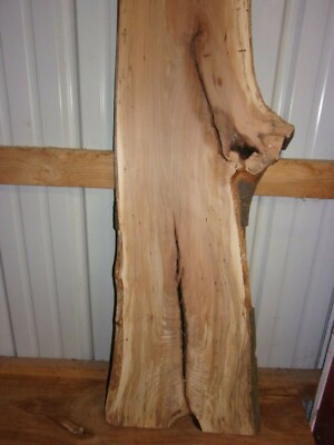 1 PC RUSTIC BEECH SLAB AIR DRIED 4 YEARS LUMBER WOOD BOARD 1'' THICK 408R