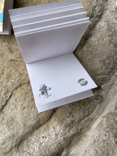2011 Smurfs Babybel Movie Mini Note Books 1in By 1in (14b) - Picture 6 of 8
