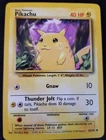 Pikachu 58/102  Base Pokemon 1999 Great shape fast Shipping