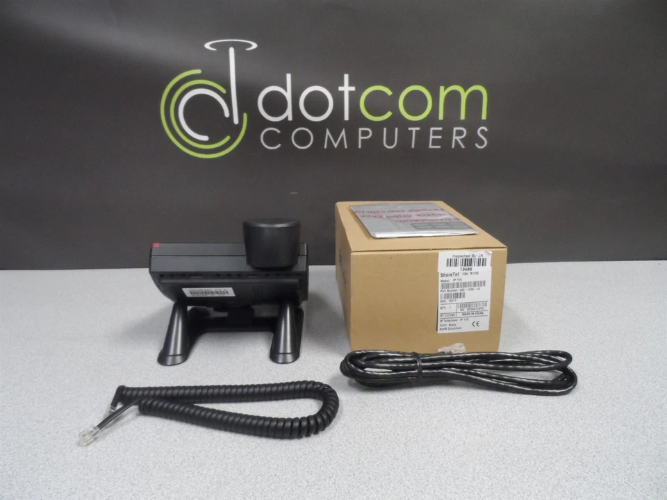 Shoretel New IP 115 Black VOIP Phone IP115 Display Phone Warranty - Image 2 of 4