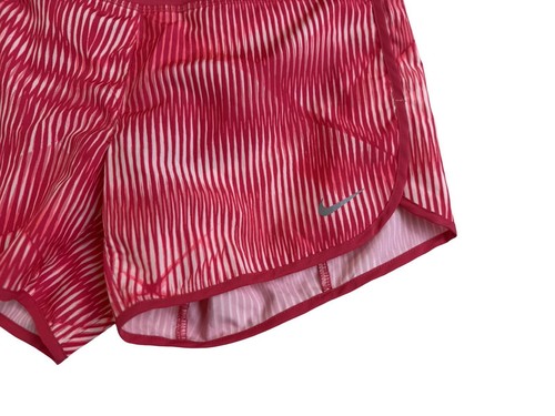 Nike Kids' Pink & White Running Shorts Size L - Picture 2 of 5