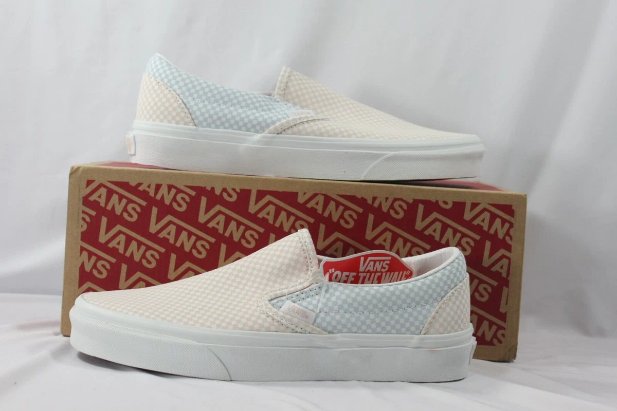Pastel checkerboard deals vans