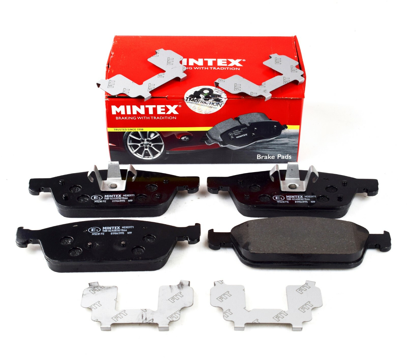 FOCUS KUGA TOURNEO CONNECT 1.0 1.5 1.6 MINTEX FRONT BRAKE PADS MDB3971 FITS