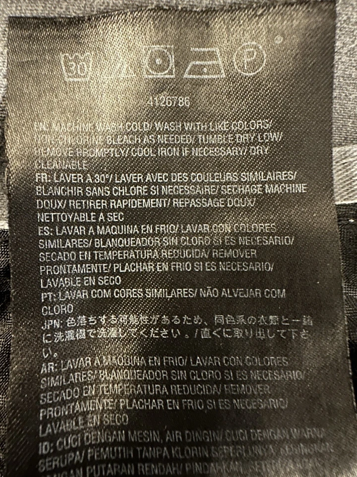 Mens Volcom Shorts Men 30 Gray Flat Front Chino Casual Skate Used - Image 3 of 4