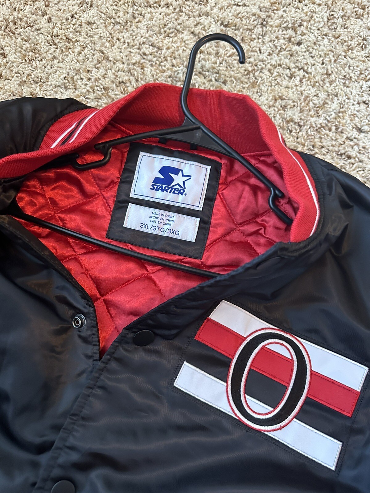 Ottawa Senators NHL Men 3xl Starter Varsity Jacket eBay