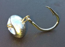 3 SHEEPSHEAD JIGS X-STRONG HOOKS UNPAINTED  TOG Hogfish Hog Snapper Tautog