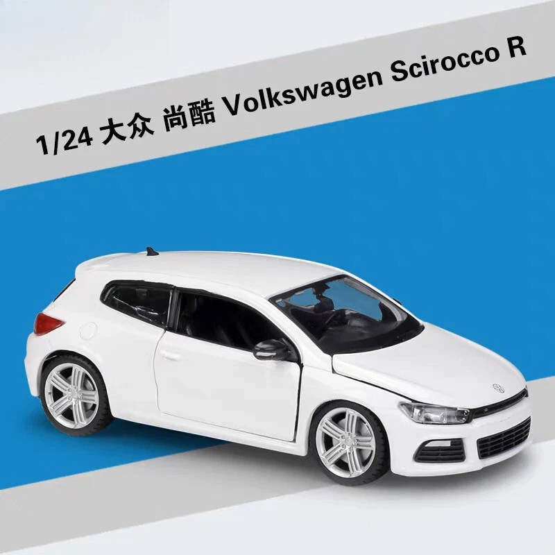 Modelo de coche de metal Volkswagen Polo GTI Mark 5 escala 1:24 juguetes adorno IDEA DE REGALO Foto 2 de 3