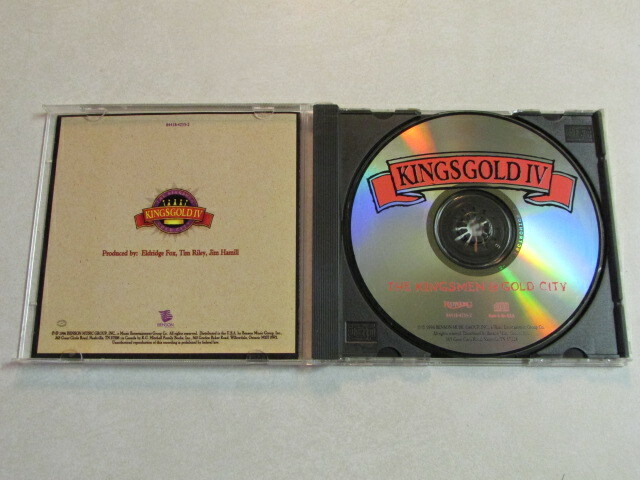 KINGSGOLD IV THE KINGSMEN & GOLD CITY 1996 11 TRK CD