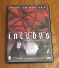 Incubus DVD, 2001 - William Shatner - Horror