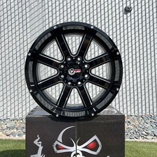 4 20 8x170 20x10 Wheels Rims Fits Ford F250 F350 Excursion -18 Offset Black