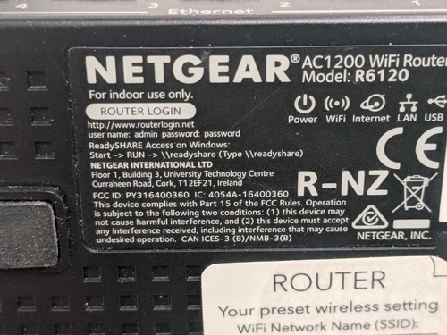 NETGEAR AC1200 R6120 Bezprzewodowy router sieciowy 2,4g / 5g WIFI - Zdjęcie 4 z 4