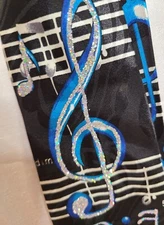 Steven Harris Men Dress Music Theme Neck Tie 100% polyester