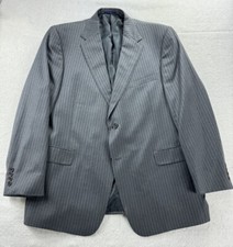 Daniel Cremieux Collection Loro Piana 100 Wool Gray Blazer Sport Jkt. Mens 46R