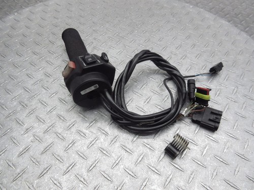 2011 Can-Am Spyder RT Right Switch Throttle Control Cable Handlebar Grip - Picture 4 of 12