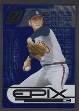Nolan Ryan 2005 Donruss Zenith Epix GAME Blue Card E-24 Angles /350