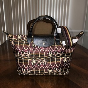 printed longchamp bags