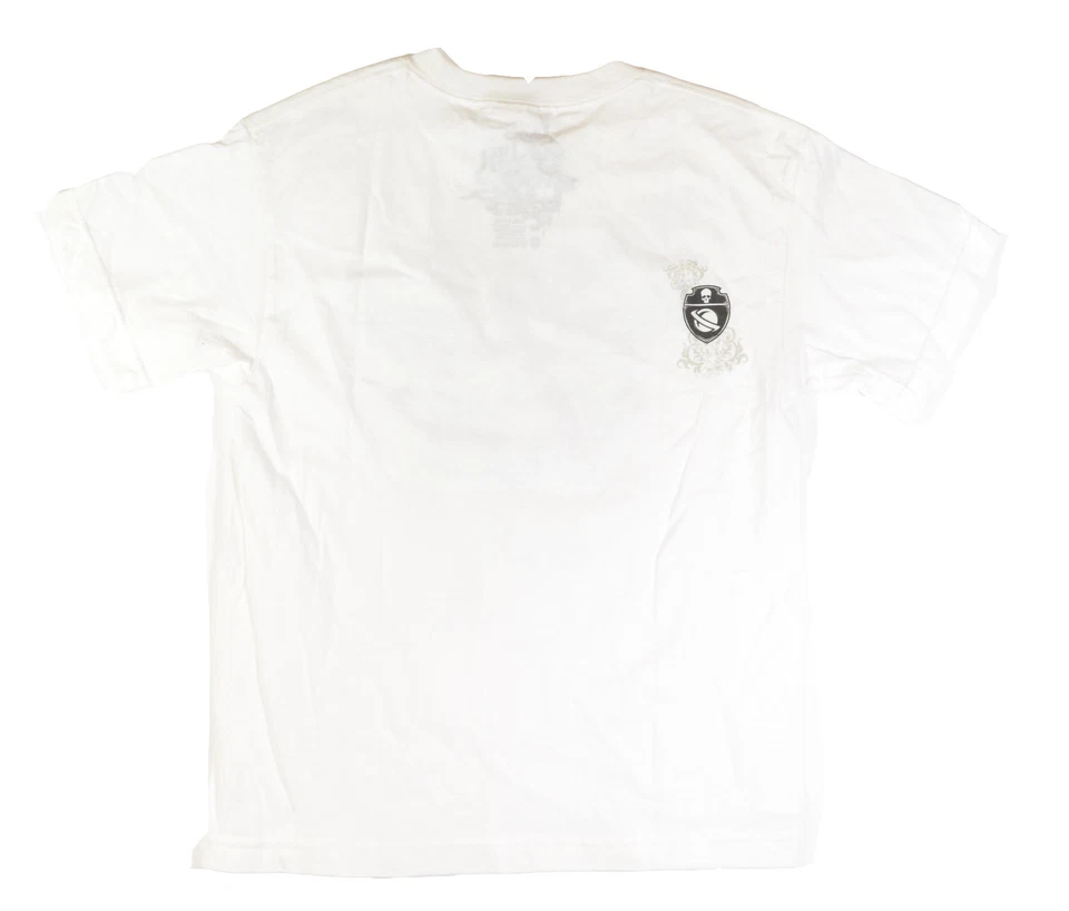 Camiseta Lost NOX Niños Jóvenes 100% Algodón Manga Corta Talla Mediana Blanca NUEVA Foto 2 de 2