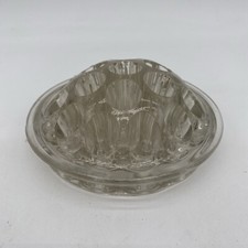 Clear Glass 19 Hole Flower Frog
