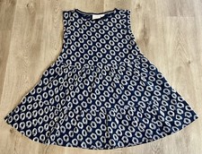 Maeve Anthropologie Dress Womens XS Blue White Dot Empire Baby Doll Mini