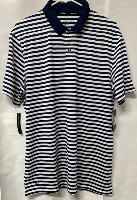 navy nike golf polo