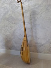 Dombyra dombra Kazakh National Instrument pine with ornament superior quality