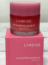 LANEIGE LIP SLEEPING MASK EX Berry 20g Exp Date: 8/2026 Factory Sealed