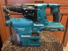 MAKITA XRH10 18V X2 LXT 36V 1-1/8 In. Brushless Cordless Rotary Hammer HEPA Dust