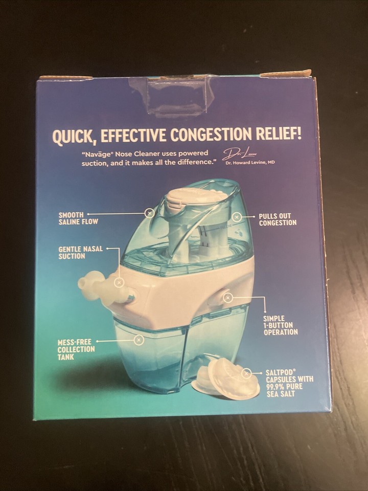 Navage RSI23 Nasal Irrigator Kit - Blue/White | eBay