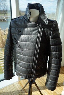ALEXANDER WANG x H&M LEDERJACKE BIKERJACKE NEUw 38