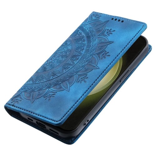 Totem Handy Hülle Flip Leder Kreditkartenfächer Buch mit Ständer Magnet - Bild 13 von 19