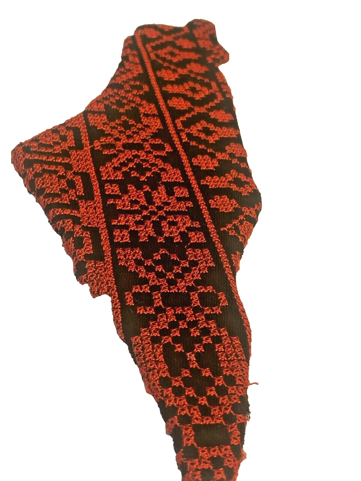 2 шт. висячая ручная вышивка на стене в виде карты Палестины - Изображение 4 из 4