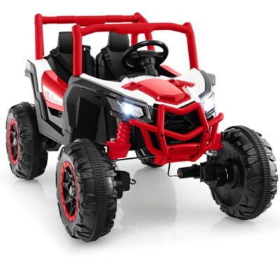 24V Battery Powered 2-Seater Kids Electric Toy Car Gift Kids With Remote Control