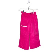 Swiss Tech Youth Girls Snow Ski Pants Water Resistant Size Xs 4/5 Pink