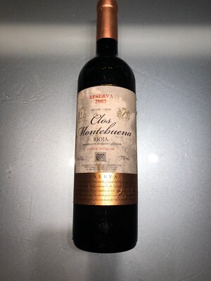  Reserva 2005 - Clos Montebuena - Rioja Origen Calificada - 750 ml, 14%