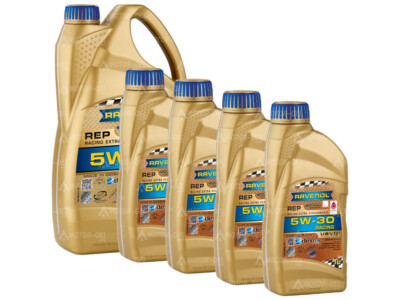 8 Liter (4L+4L) RAVENOL REP Racing Extra Performance SAE 5W-30 Mo