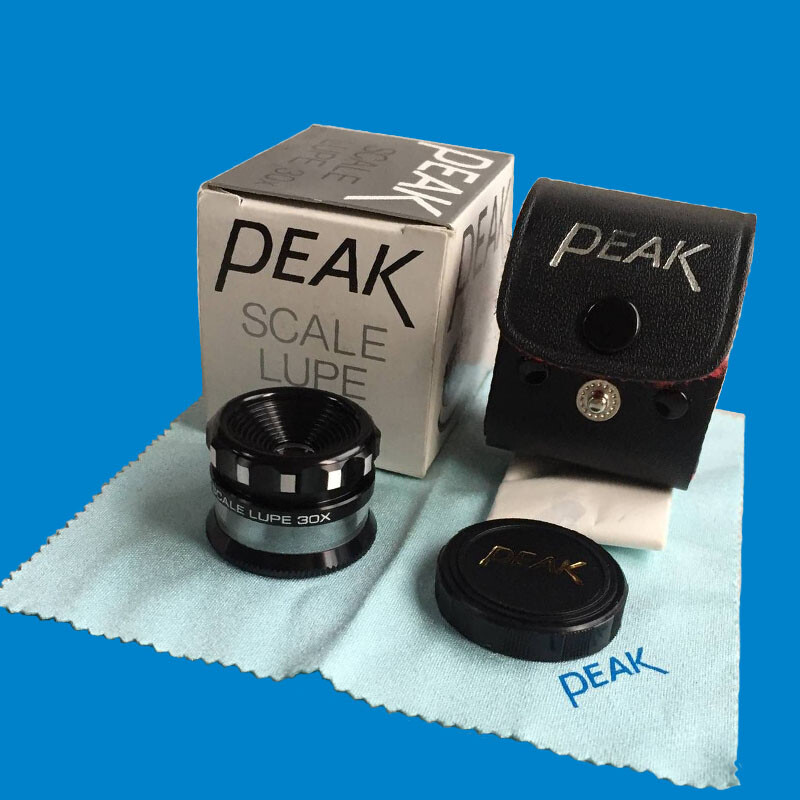 2037-30X Original PEAK Scale Loupe 30x Portable Magnifier with